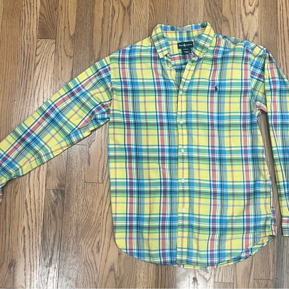 Ralph Lauren Kids Multicolor Plaid Button-Down Shirt
